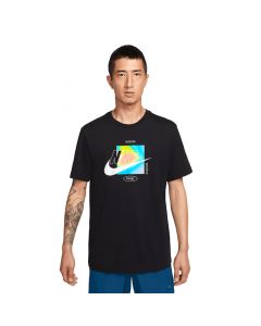Nike Summer Radiate T-Shirt Mens Black