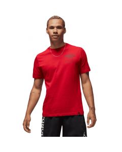 Nike Air Jordan Dri-FIT Sport BC Mens T-Shirt Crew Red Black