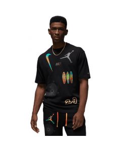 Nike Air Jordan Flight MVP 85 Mens Statement T-Shirt Black