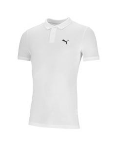 Puma Essentials Pique Polo T-shirt Mens White