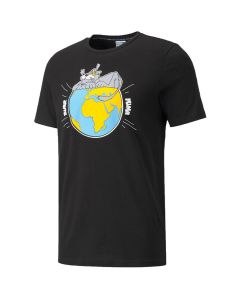 Puma Graphic Sustainability T-shirt Mens Coal Black