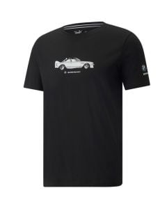 Puma BMW M Motorsport Essential Graphic T-shirt Mens Black