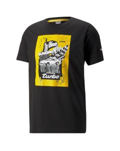 Puma Porsche Legacy Graphic T-shirt Mens Bolded Black