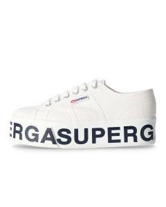 Superga 2790 Cotu Full Platform Sneaker Womens White