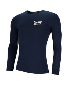 Vans Hi Grade Long Sleeve Shirt Mens Navy
