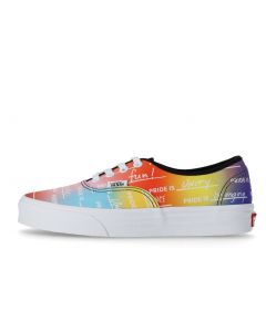 Vans Authentic Womens Sneaker Pride Rainbow White