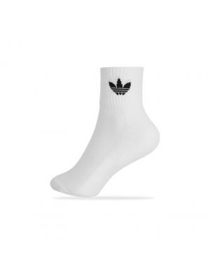 Shop adidas Originals Mid-Cut Crew Socks 3 Pairs White at Studio 88 Online