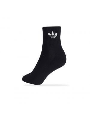 Shop adidas Originals Mid-Cut Crew Socks 3 Pairs Black at Studio 88 Online