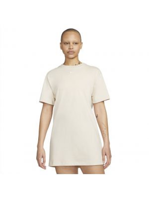 Shop Nike Sportswear Essential Short Sleeve Dress Womens Sand Drift at Studio 88 Online