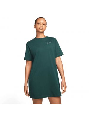 Shop Nike Sportswear Swoosh Short Sleeve Dress Womens Pro Green at Studio 88 Online