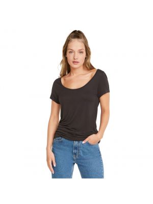 Shop Puma Classic Scoop Neck T-shirt Womens Bold Black at Studio 88 Online