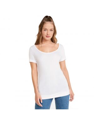 Shop Puma Classic Scoop Neck T-shirt Womens Cloud White at Studio 88 Online
