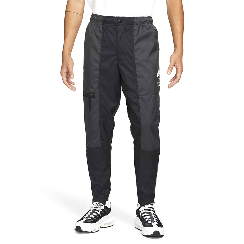 Nike Sportswear Woven LND Pants Mens Black White