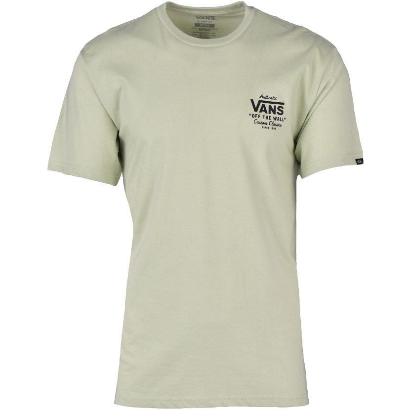 Vans Holder St Classic T-Shirt Mens Celadon Green