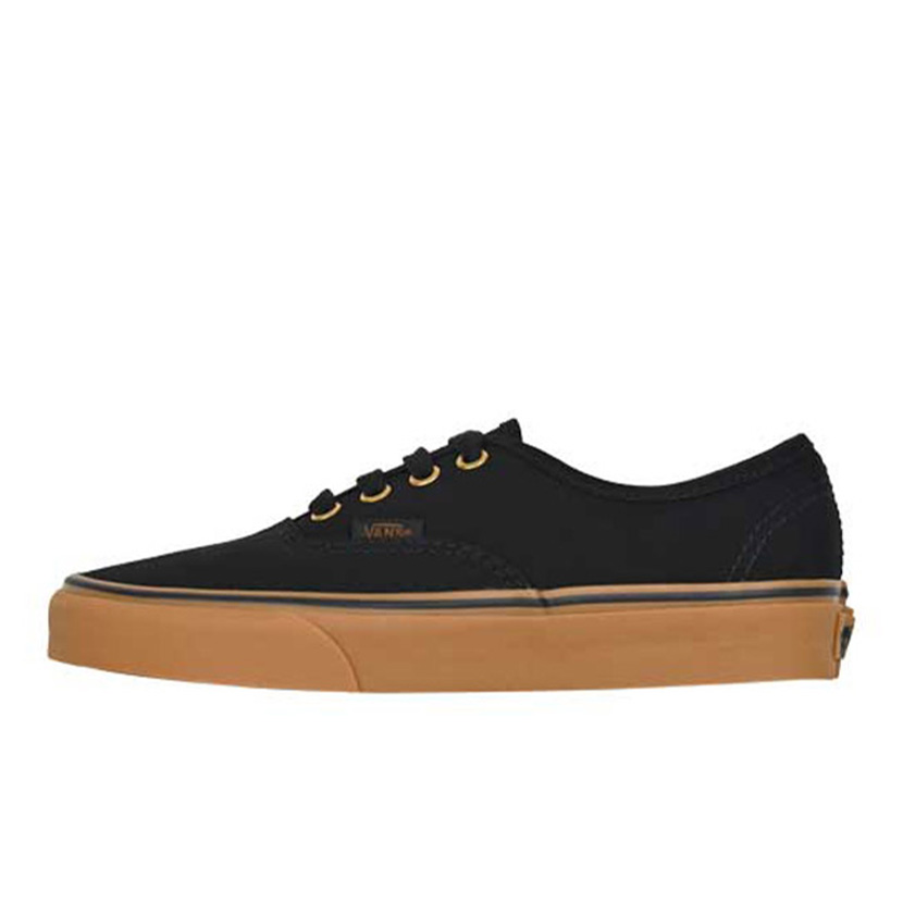 Vans Authentic Sneaker Youth Rubber Black