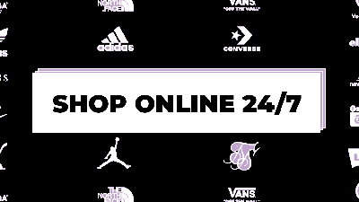 SHOP all your favourite brands ONLINE 24/7